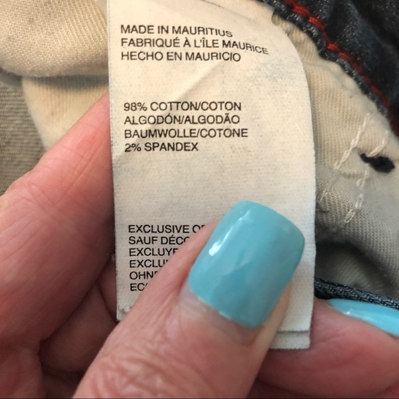 Tommy Hilfiger Modern Skinny Dark Wash Straight Leg Jeans. Size 8‎ Regular. EUC. - Picture 12 of 12